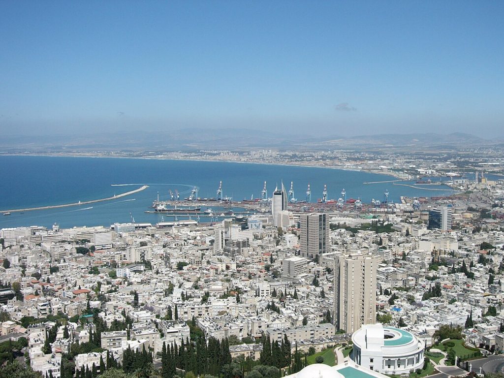 Изглед от Хайфа Haifa_Bay