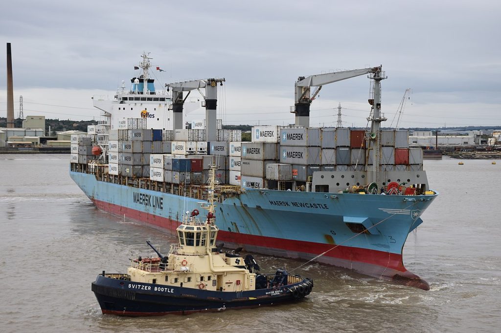 Мерск-Maersk морски товари