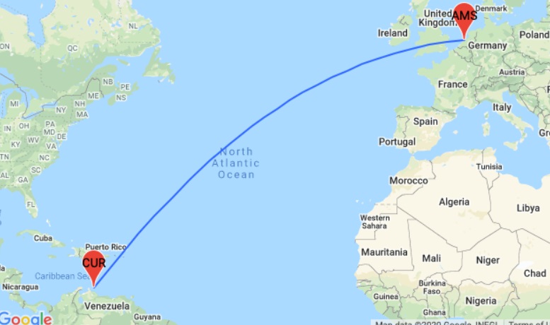 От Амстердам до Кюрасао.