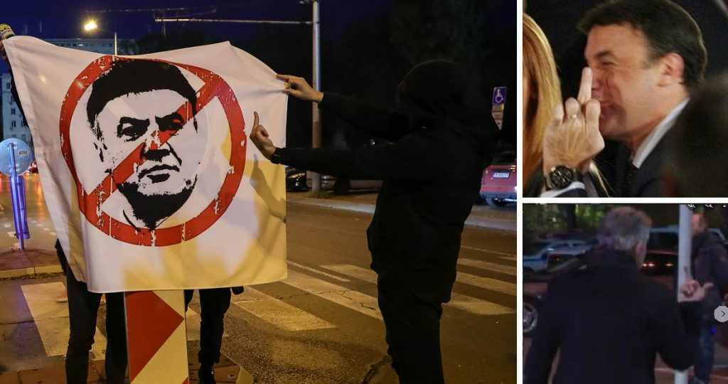 Вече е ясно: Няма законна сила, която да бутне шефовете на БФС 6 Протести насилие БФС Боби Михайлов Емо Костадинов среден пръст