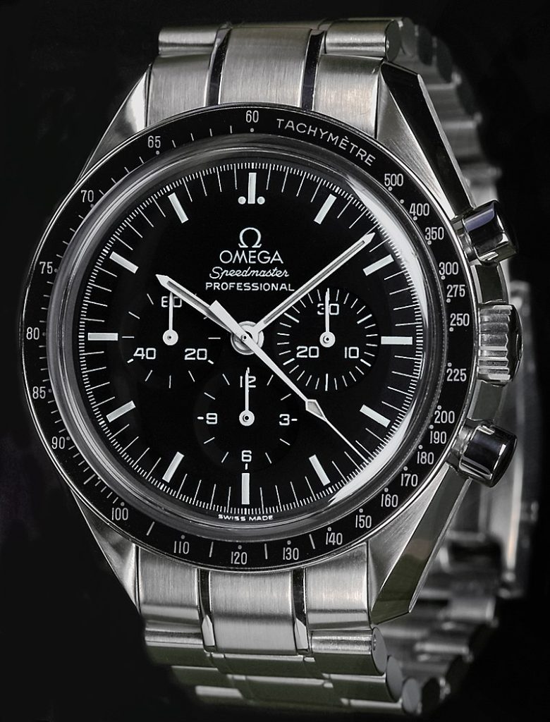 Часовникът Omega Speedmaster носен от американските астронавти на Луната
