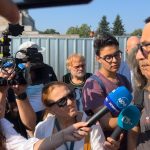 Заграждения паметника на съветската армия