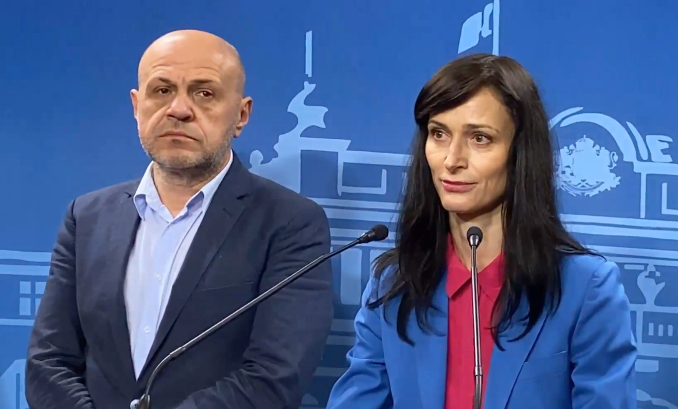 Томислав Дончев и Мария Габриел