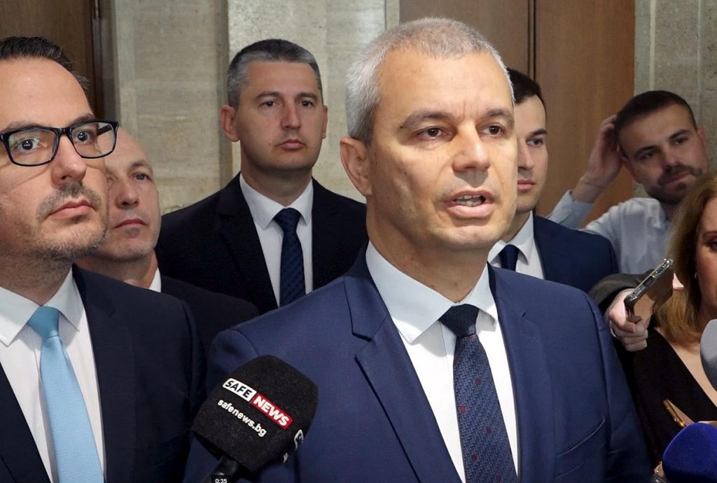 От "Възраждане" декларираха, че ще подкрепят единствено правителство с техния мандат