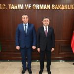 министъра на земеделието и храните д-р Георги Тахов с министъра на земеделието и горите Турция Ибрахим Юмаклъ