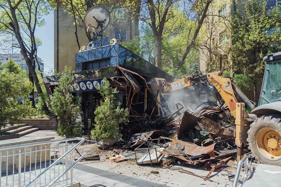 незаконен павилион в София