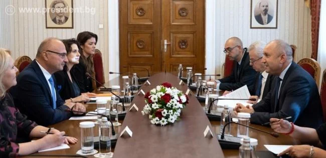 Румен Радев и Гордан Гърлич Радман