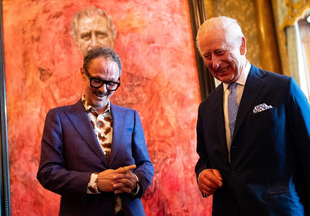 Първият портрет на крал Чарлз след коронацията му се оказва разделителен