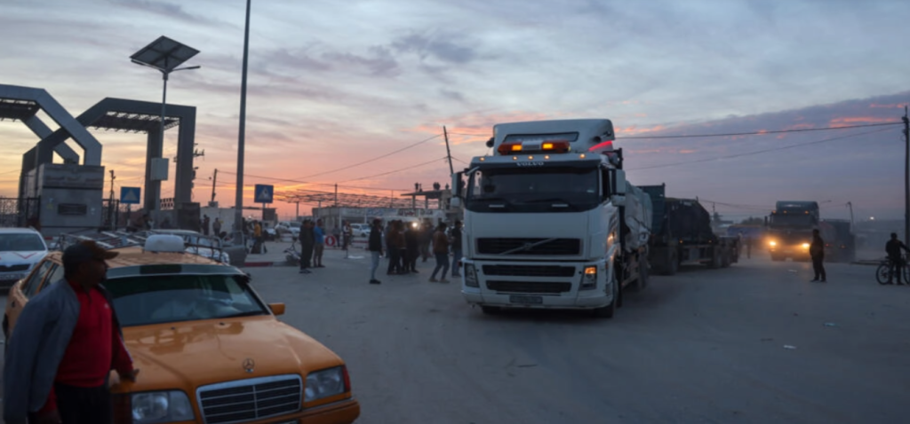 хуманитарна помощ газа