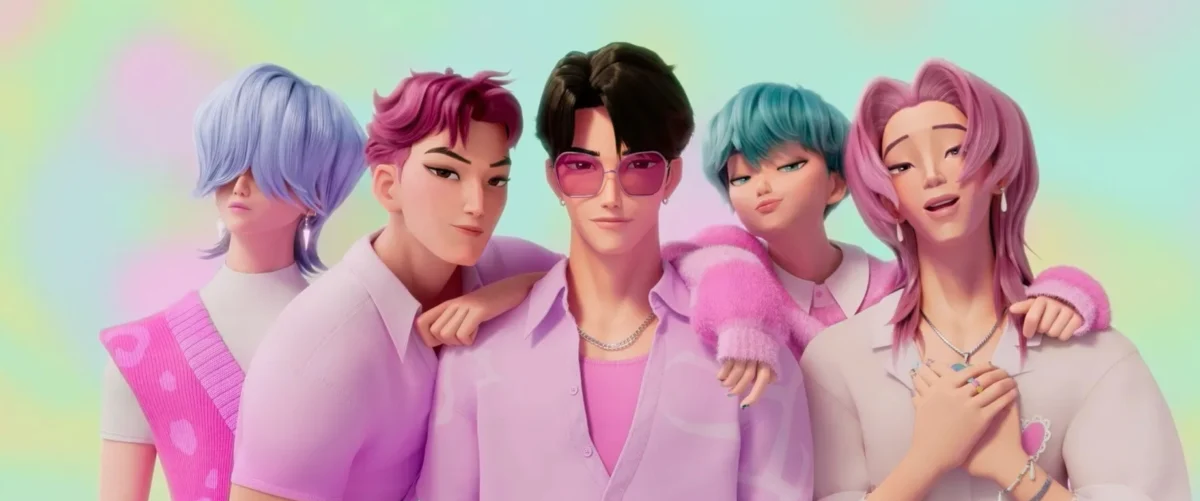 „Саджа Бойс” - в центъра е Джину, който изиграва ключова роля във филма.